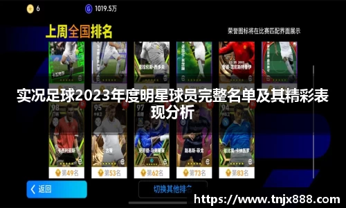实况足球2023年度明星球员完整名单及其精彩表现分析